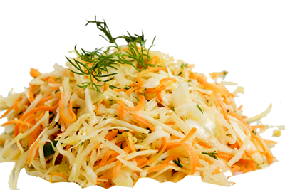 Šviežių kopūstų ir morkų salotos, 1 kg