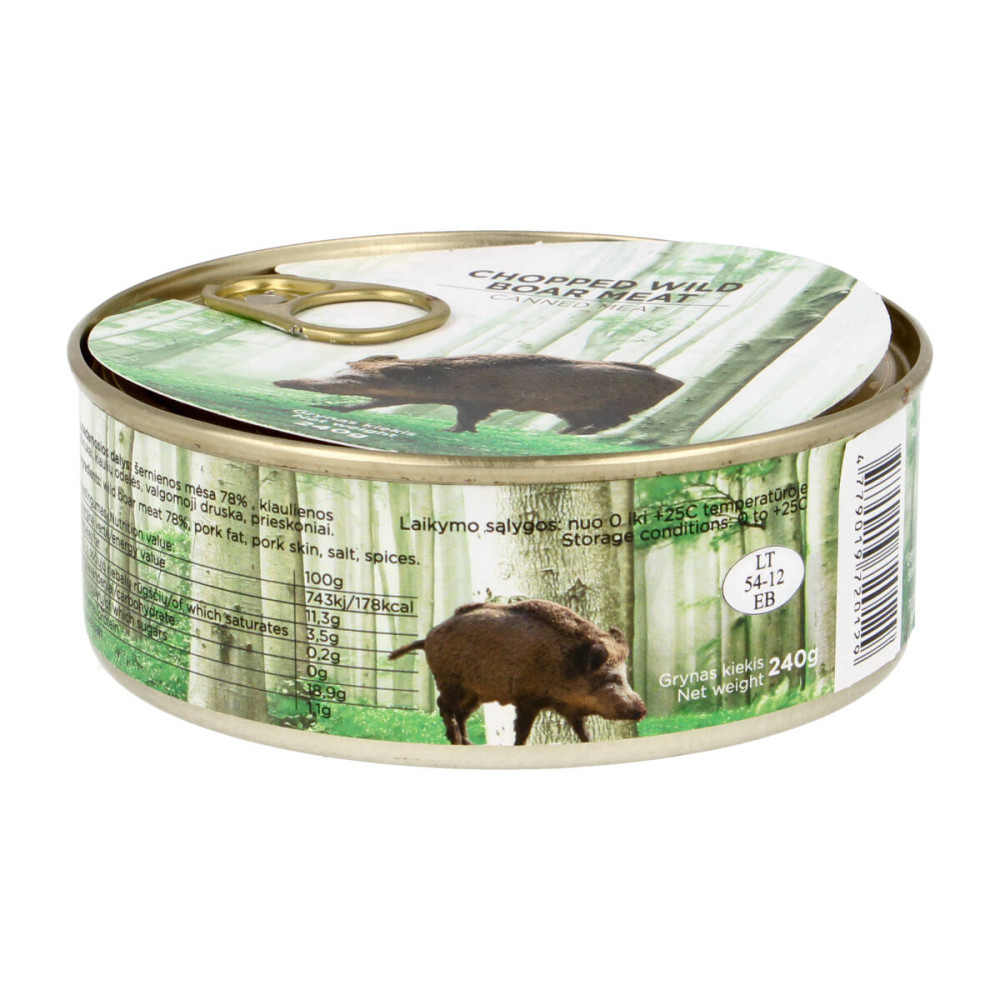 Shoulder of wild boar meat