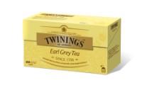 Black tea TWININGS Earl Grey, 25 x 2 g