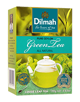 Biri Ceylon green tea DILMAH CEYLON, 100 g