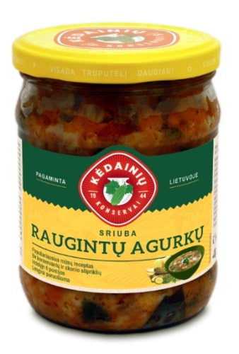 Pickled cucumbers soup KĖDAINIŲ, 480 g