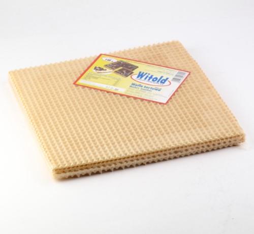 Waffle leaves KAMP, square, 150 g