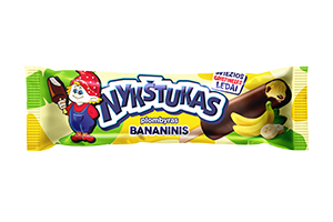 Glaistytas bananinis plombyras ,,NYKŠTUKAS''  80ml
