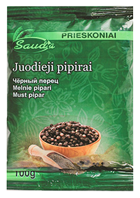 Juodieji pipirai SAUDA (žirneliai), 100 g