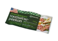 American cold smoked bacon, sliced, 150 g