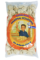NAMINIAI koldūnai su mėsos įdaru, 1 kg