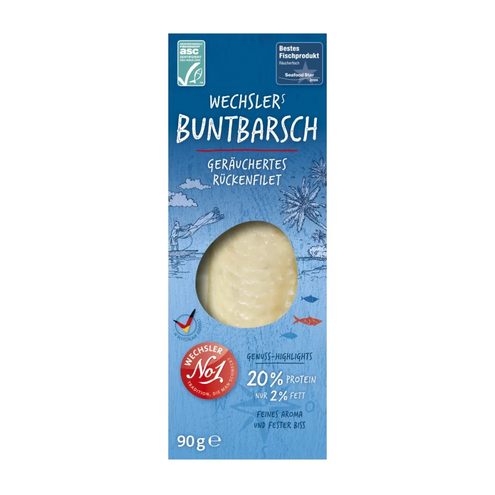 Karšto rūkymo tilapijos filė WECHSLER