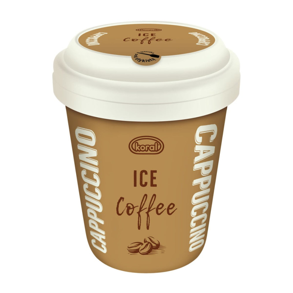 Grietininiai valgomieji ledai ICE COFFEE CAPPUCCINO