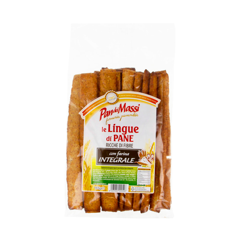 Whole Grain Bread Sticks LE LINGUE DI PANE