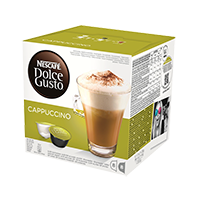 NESCAFE DOLCE GUSTO CAPPUCCINO coffee capsules, 186.4 g