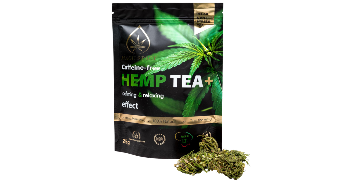 Kanapių žiedų arbata