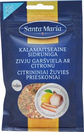 Lemon Flav. Fish Seasoning SANTA MARIA, 23 g