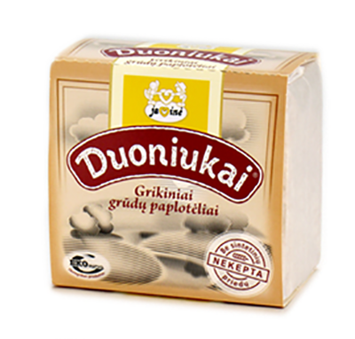 EKO grikiniai grūdų paplotėliai, 80 g