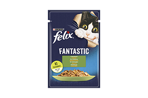 Konservai katėms su triušiena FELIX FANTASTIC 85g