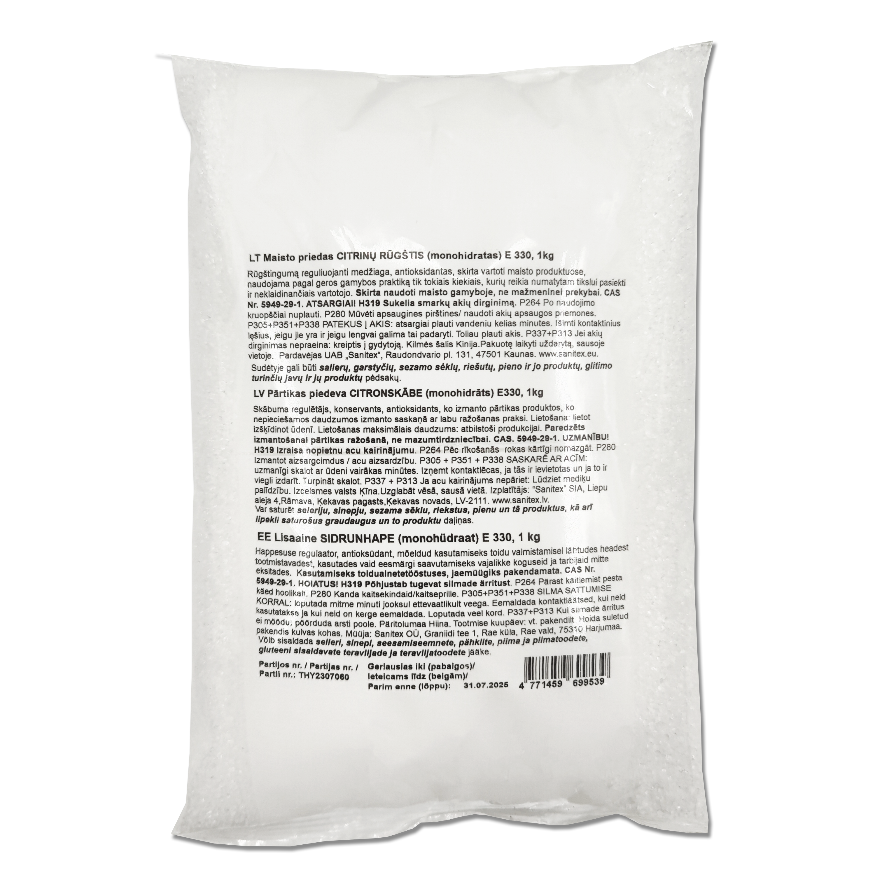 Citric acid, 1kg