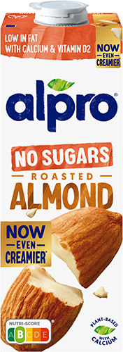 Roasted almond drink ALPRO, without sugar, 1l