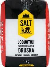Iodized table steamed salt, 1 kg