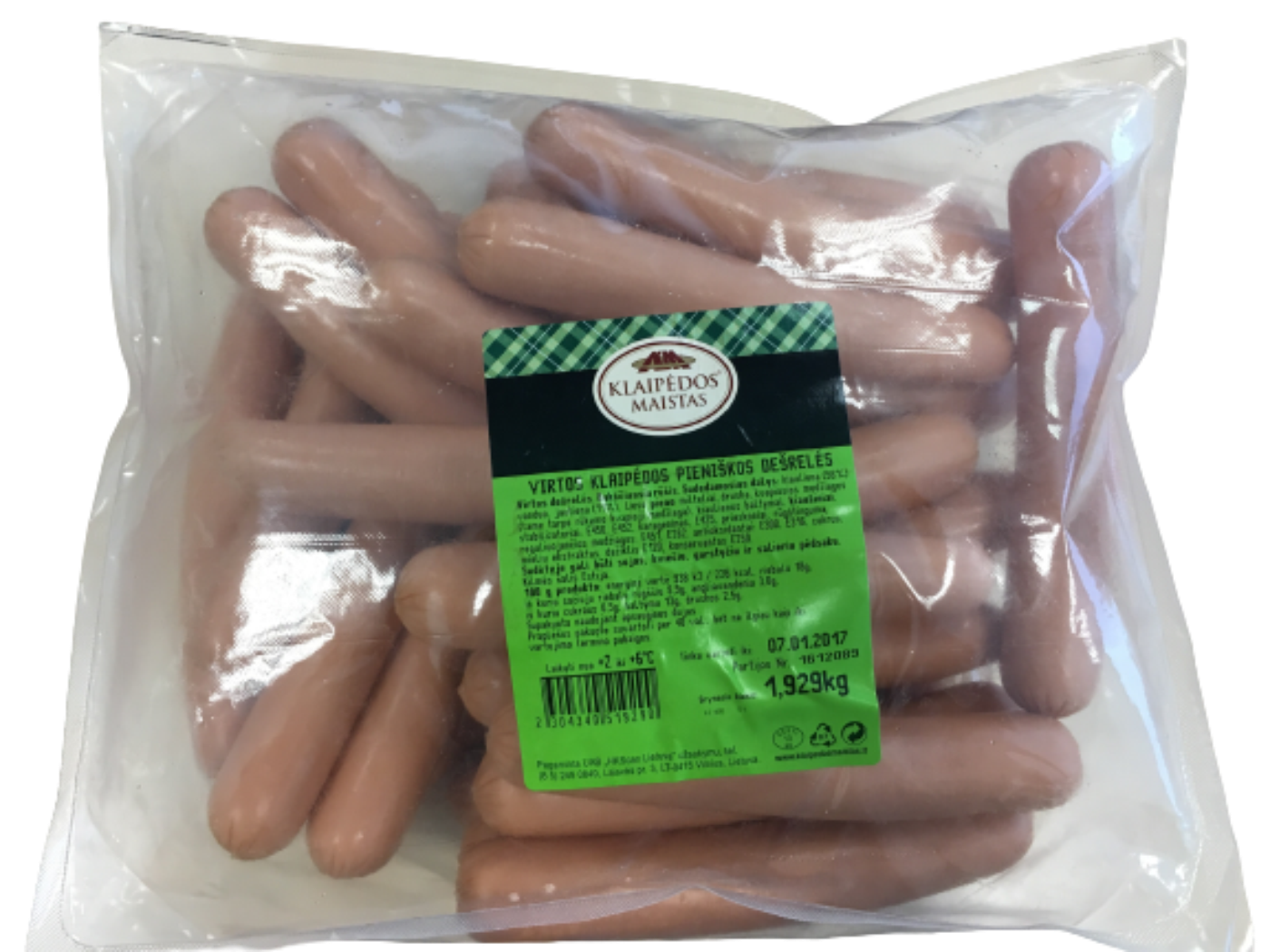 KLAIPĖDOS FRANKS ~1,5 KG