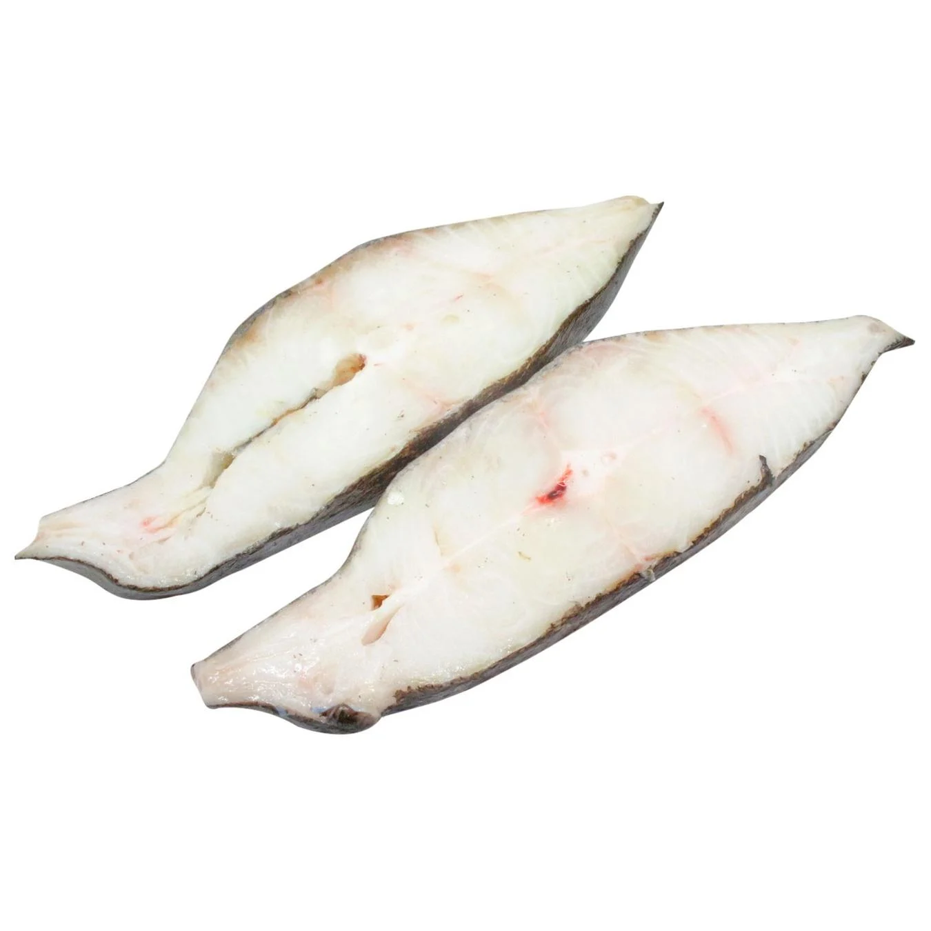 Frozen Baltic halibut steaks, 175-225 g, glaze 15%, 5 kg