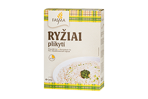 Plikyti ryžiai FASMA dėžutė 4x100g