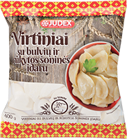 Virtiniai su bulvių ir rūkytos šoninės įdaru, 400 g