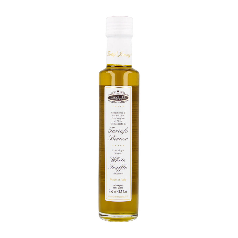 Extra virgin olive oil, flavored with white truffles