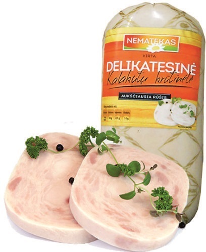 Boiled delicate turkey breast NEMATEKAS, a.r., ~ 1.5kg