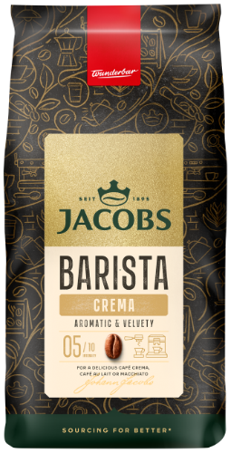 Coffe beans JACOBS Barista Crema 1kg