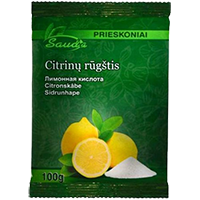 Citrinos rūgštis, 100 g