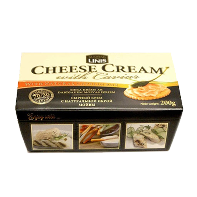 Sūrio kremas  su ikrais, 200 g
