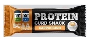 Glaistytas varškės sūrelis PROTEIN, kapučino skonio, 12,5%, 40g