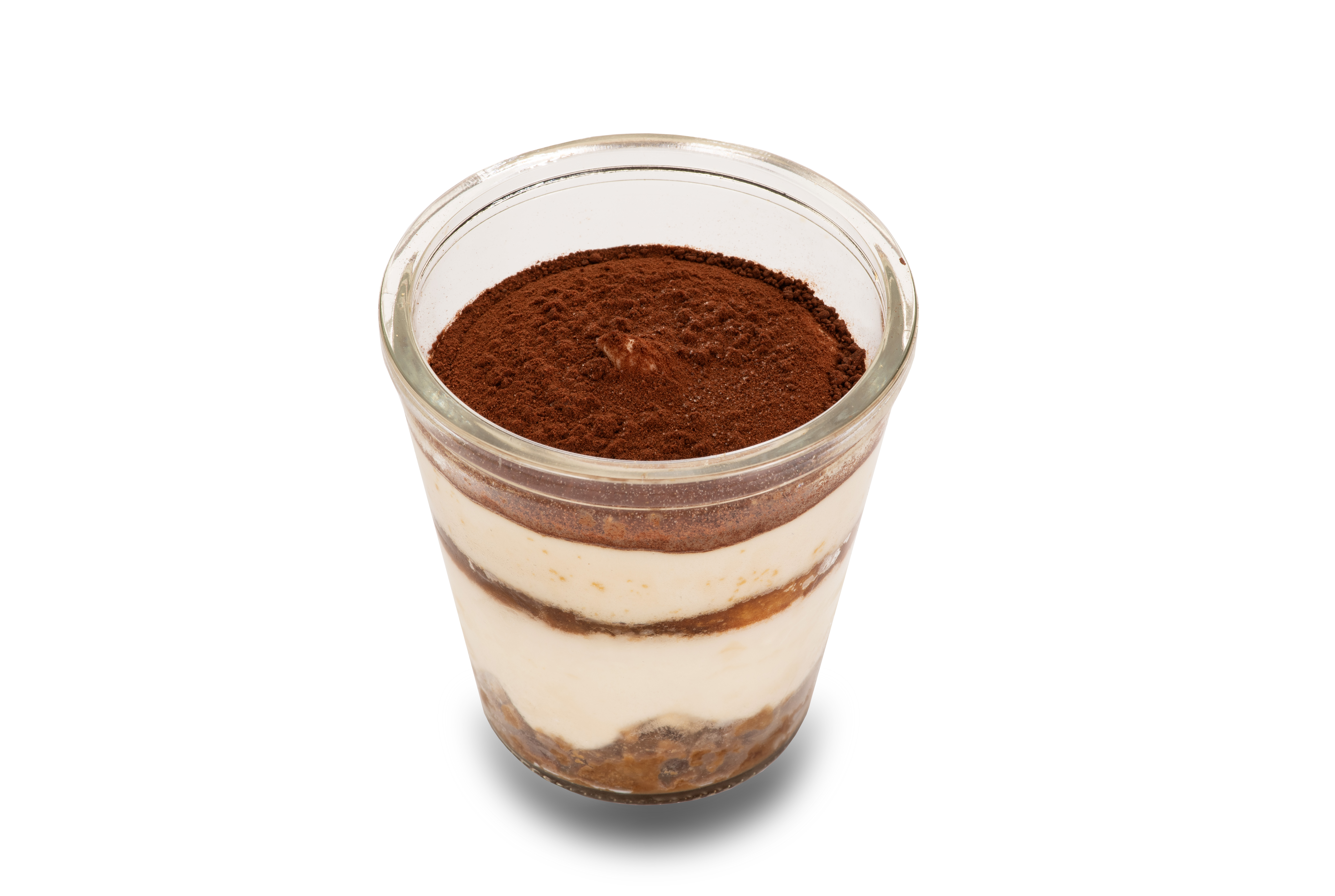 Frozen Italian dessert TIRAMISU, glass jar, 90g. (box: 90 g x 10 pcs.)