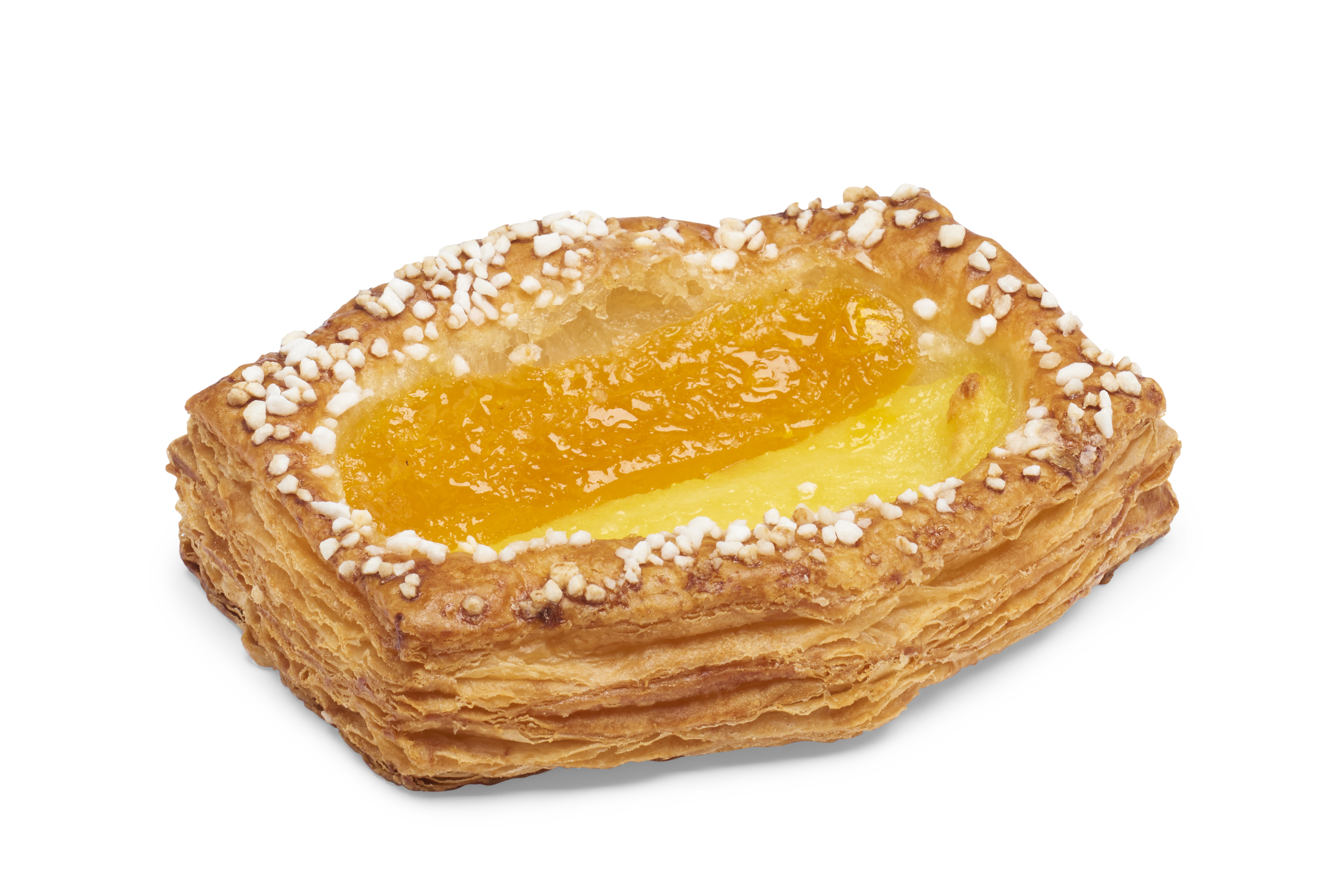 Frozen Danish pastry with passion-apple and vanilla filling, 50x110g