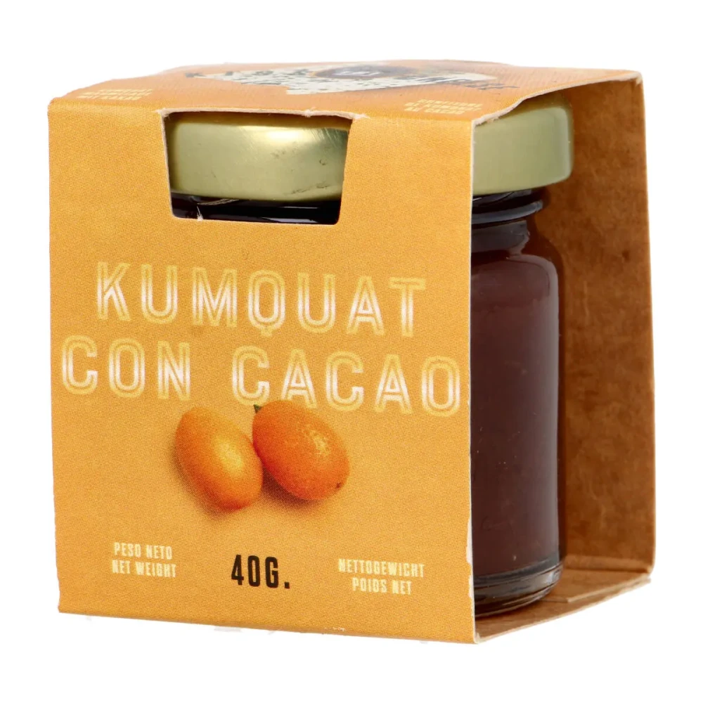 Kumquat jam with cocoa