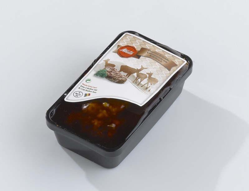 Boiled pork pate, with venison, I class, 200 g