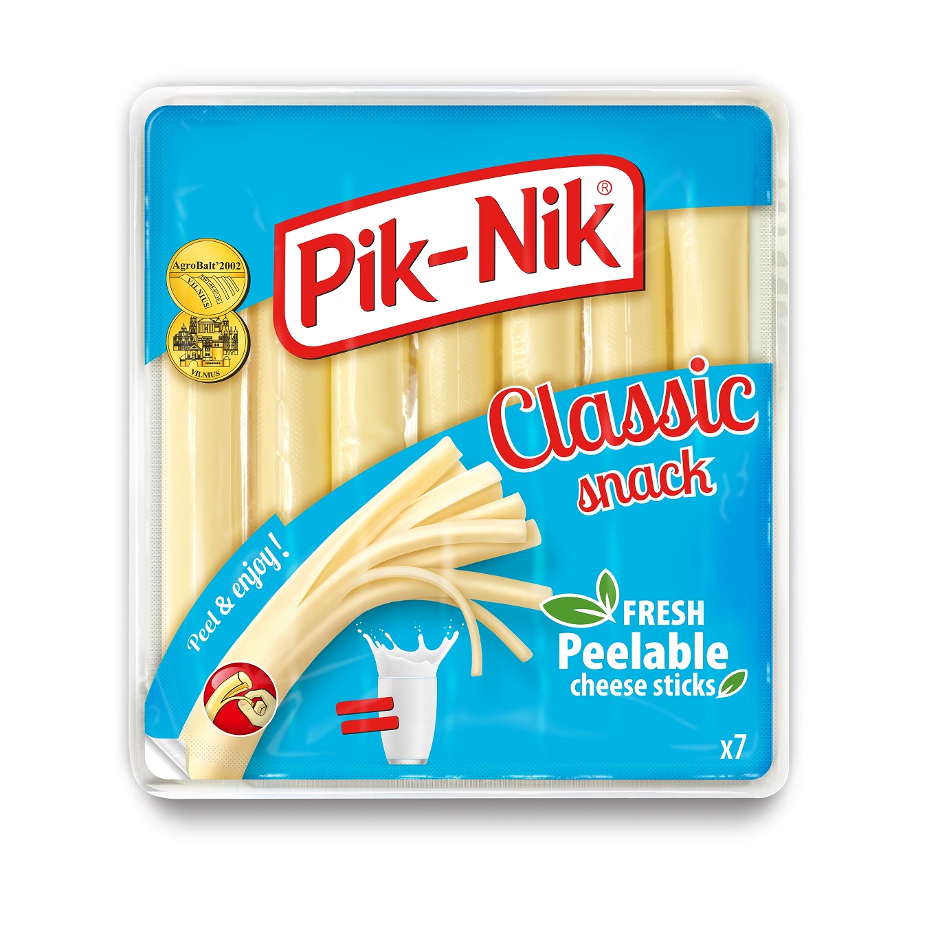 Cheese sticks PIK-NIK, 40%, 140 g
