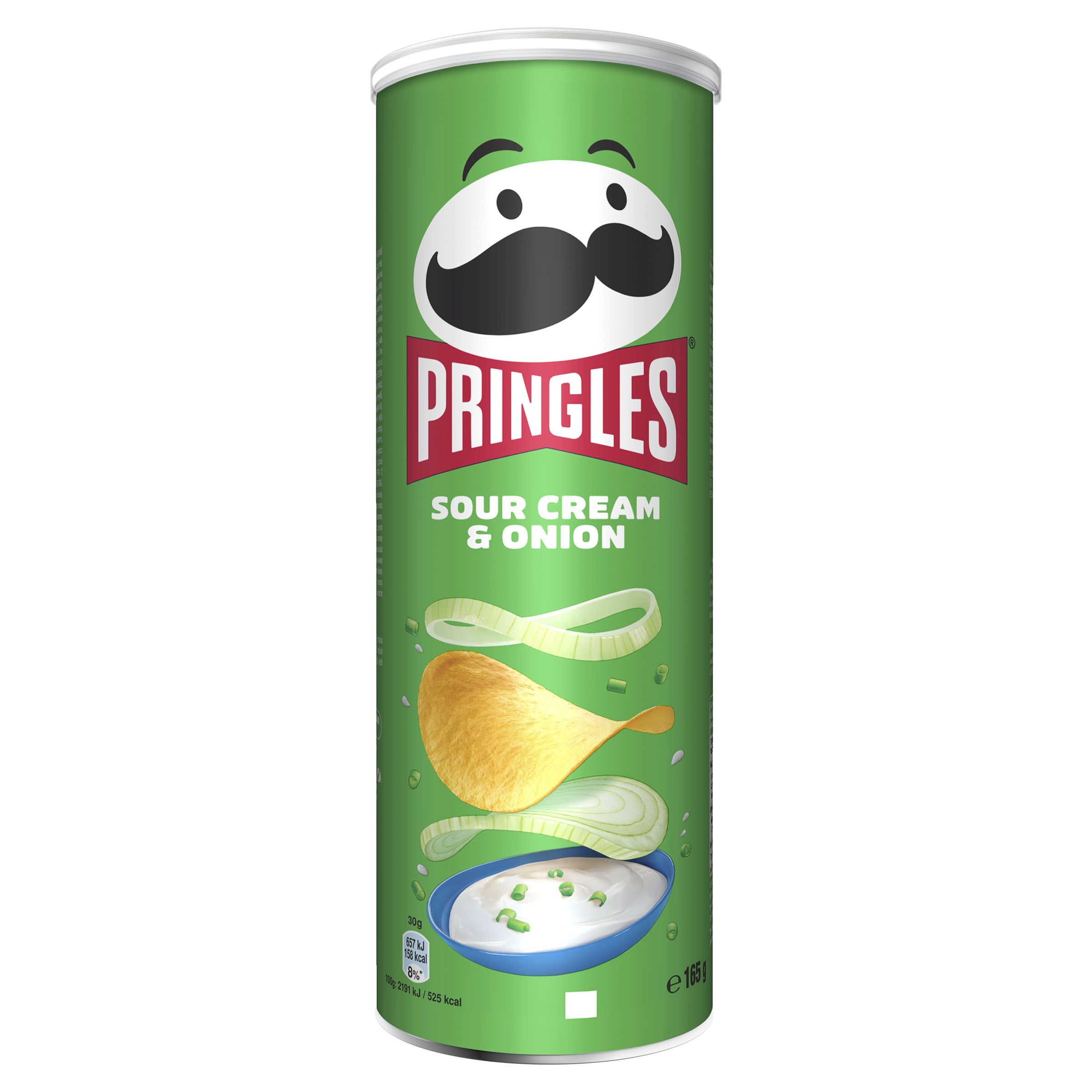 Snack  PRINGLES Sour Cream & Onion, 165 g