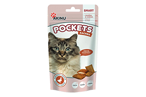 Anties pagaliukai katėms AKINU, 40g