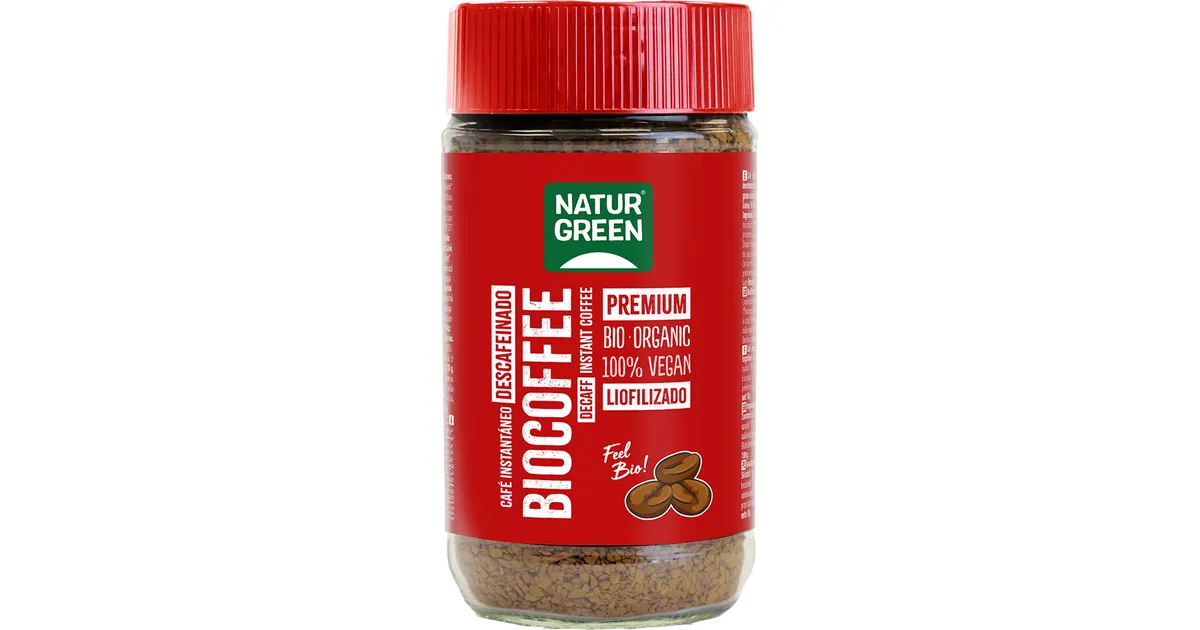 Decaffeinated coffee, organic