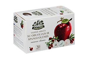 Fruit tea with apples and cranberries SUMMER TASTE 20 pcs.