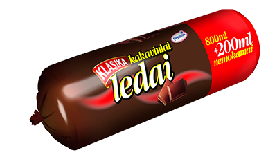 Šokoladinis plombyras KLASIKA, 1 l