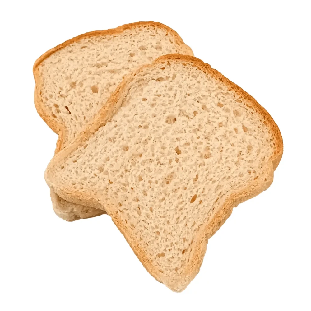 Pjaustyta duona, šaldyta, be glitimo