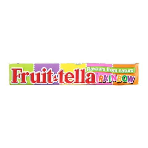 Kramtomieji saldainiai FRUITTELLA, Rainbow, 41 g