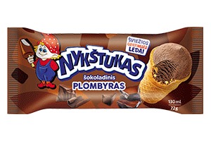 Šokoladinis plombyras NYKŠTUKAS, 130 ml