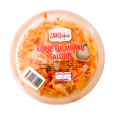 Cabbage and carrot salad 800g