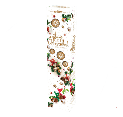 Milk chocolate candies with hazelnut-flavored filling MAGNAT, 105g