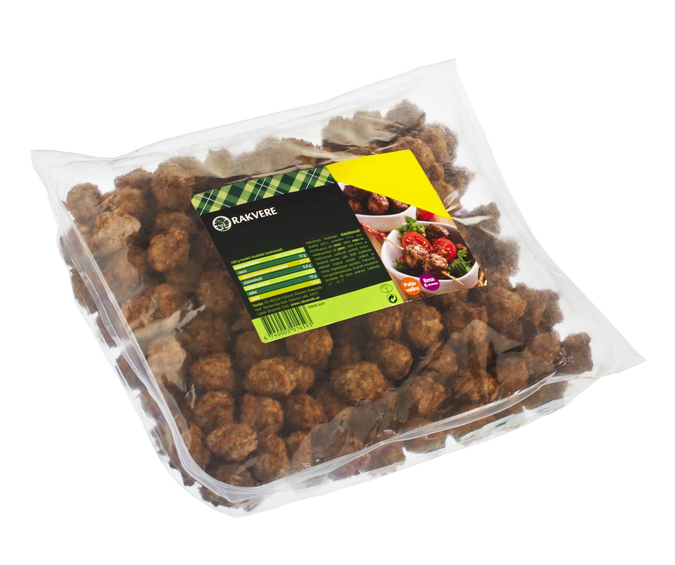 Mini meatballs, frozen, 1 kg