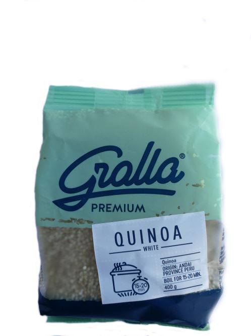 Quinoa GRALLA, white, 400 g