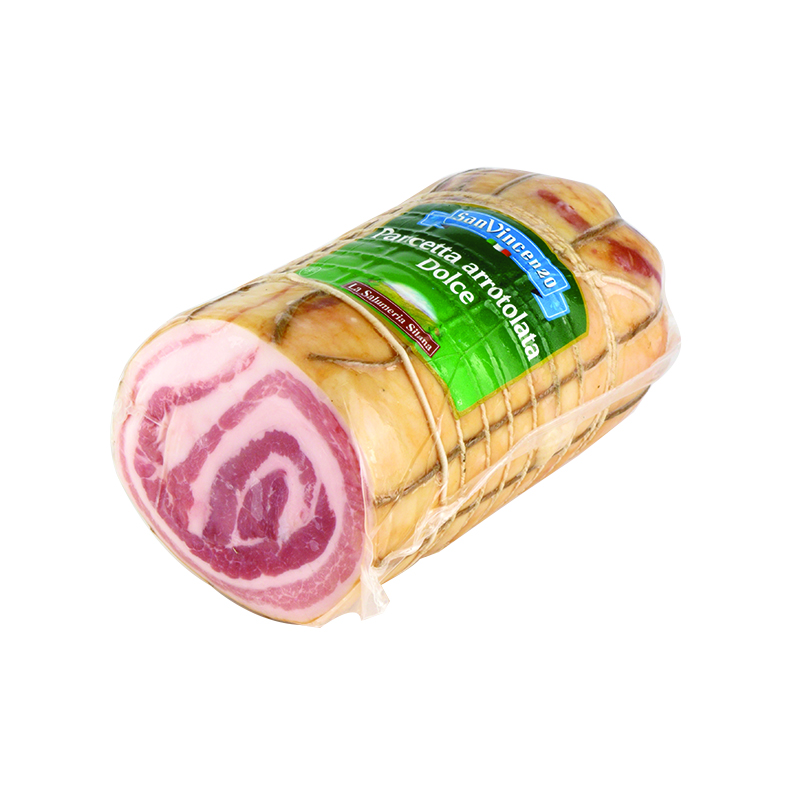Dried bacon PANCETTA ARROTOLATA, mild, ~1,6 kg