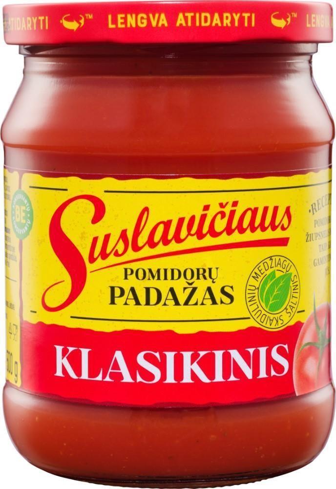 Tomato sauce SUSLAVIČIAUS Klasikinis, 500 g